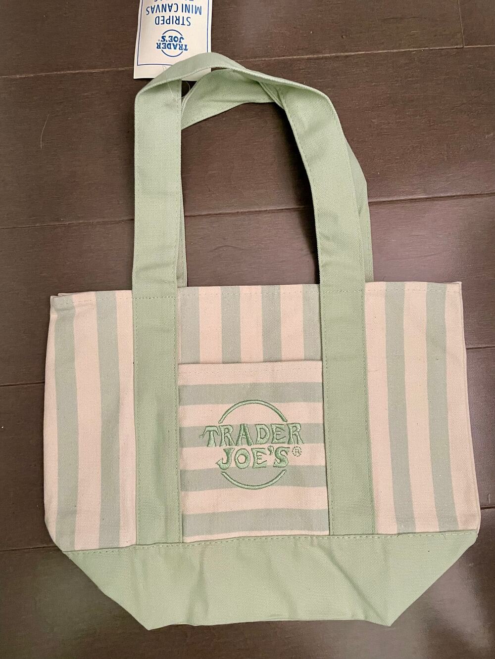 Green Trader Joe's 2026 Summer Mini Tote Exclusive